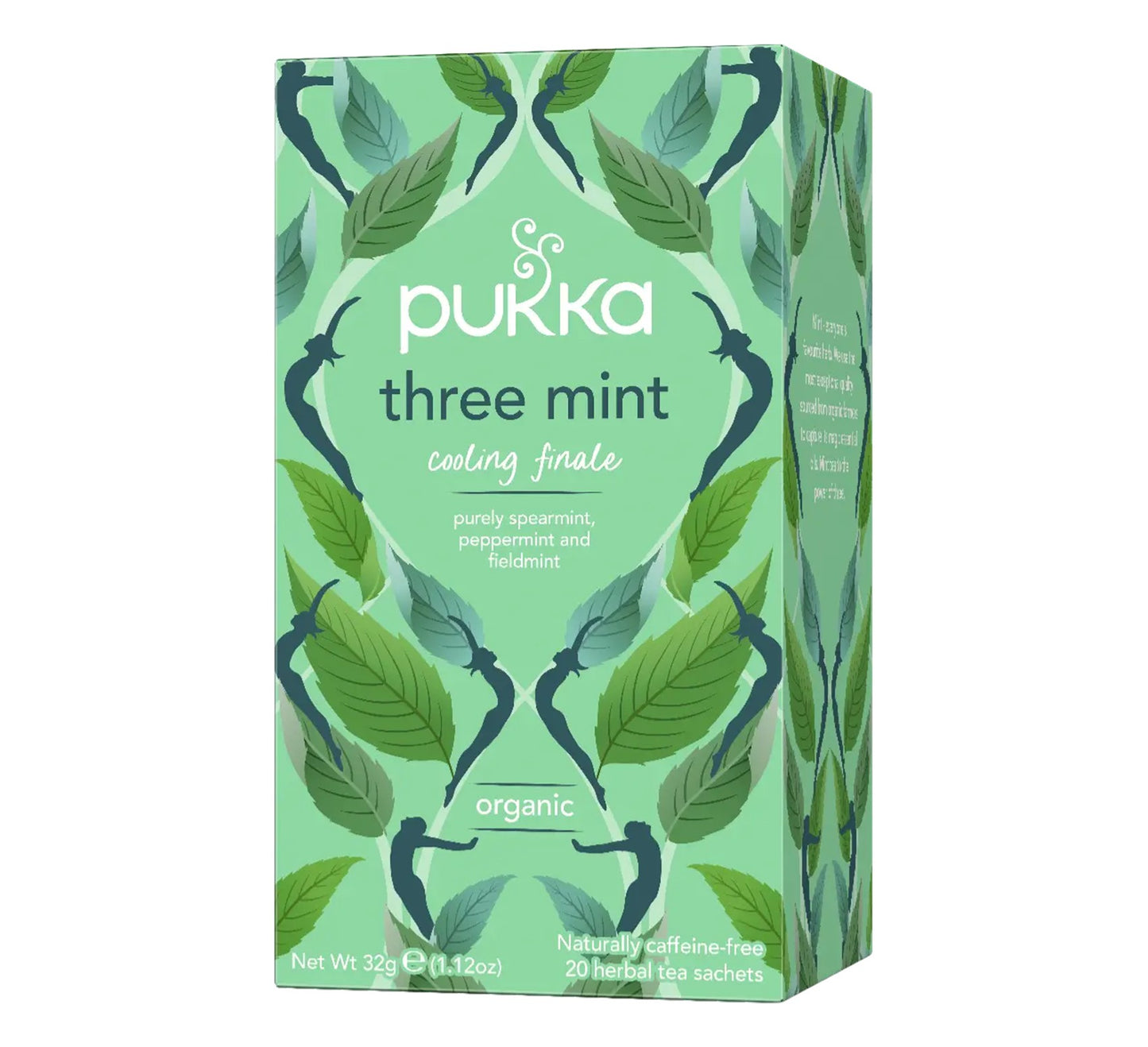 Pukka Organic Three Mint Tea 20 Teabags 40g
