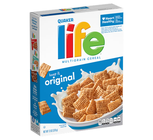Quaker Life Original Multigrain Cereal 370g