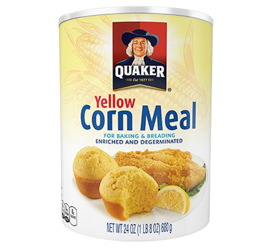 Quaker Yellow Corn Meal 680g