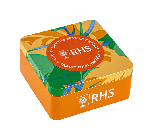 RHS Sicilian Lemon & Seville Orange Sweets 120g