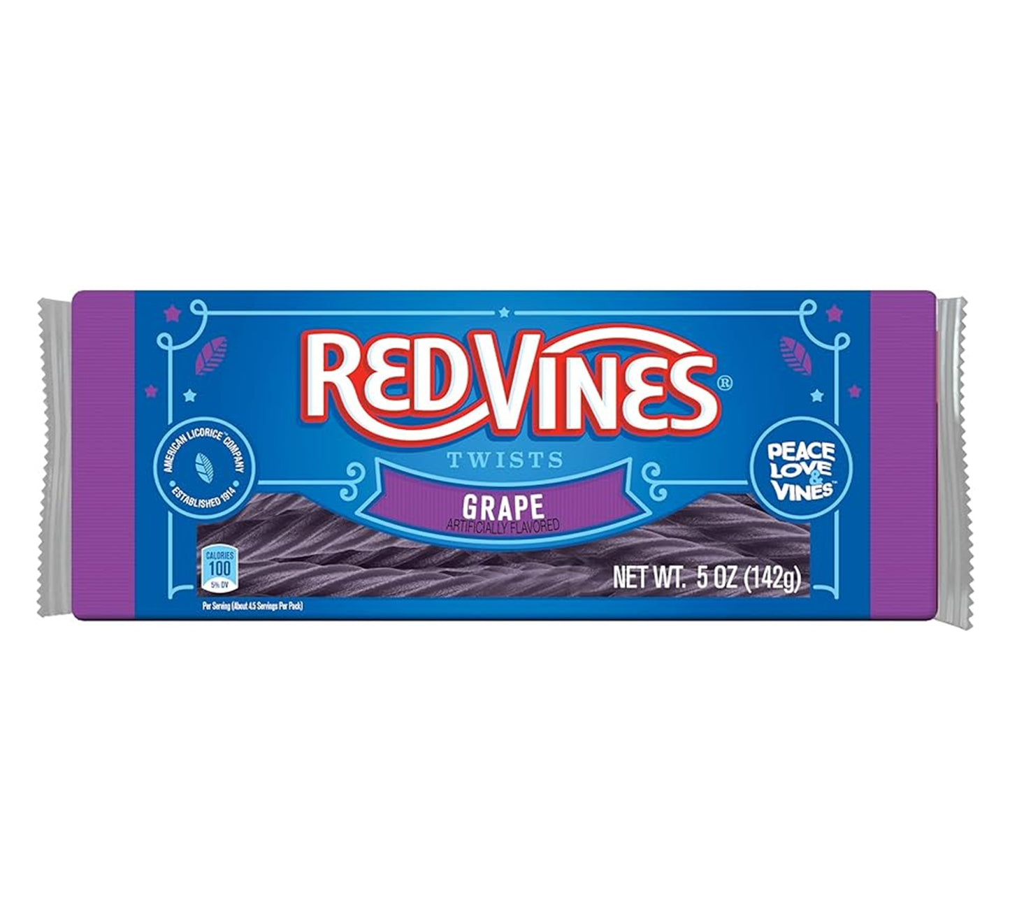 Red Vines Twists Grape 141g