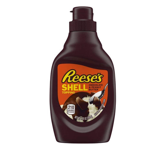 Reese's Chocolate & Peanut Butter Shell Topping 205g
