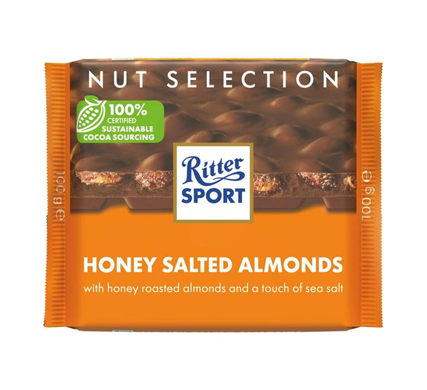 Ritter Sport Honey Salted Almonds Chocolate 100g