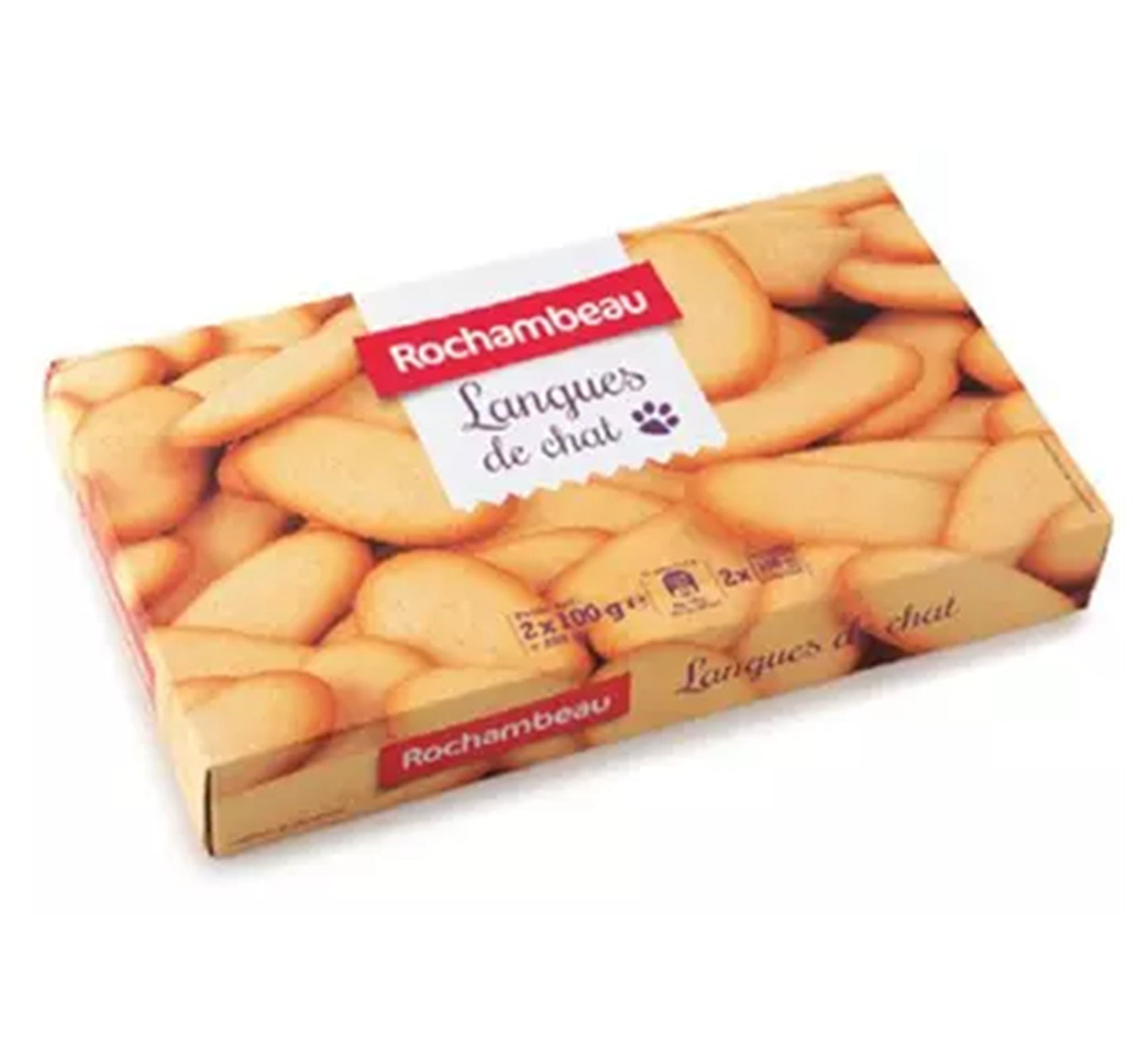 Rochambeau Langue de Chat 200g