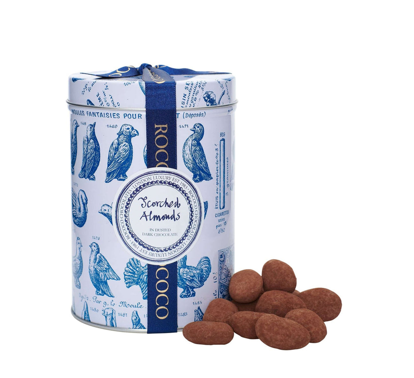 Rococo Chocolates Scorched Almonds Gift Tin 150g