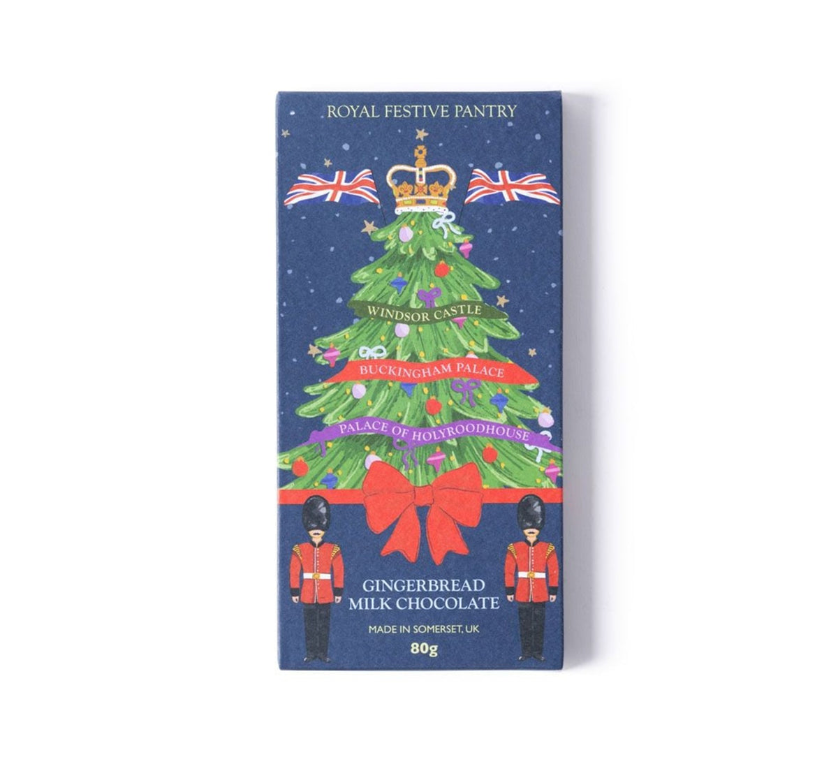 Royal Festive Gingerbread Chocolate Bar 80g
