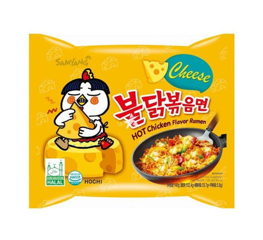 Samyang Buldak Hot Chicken Cheese Flavour Ramen Original 140g