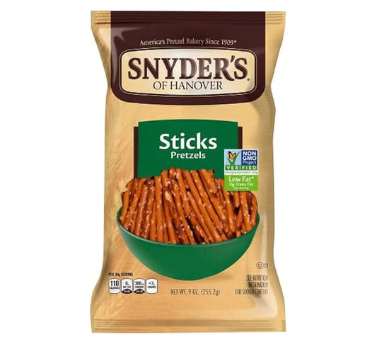 Snyder's of Hanover Sticks Pretzels 255g