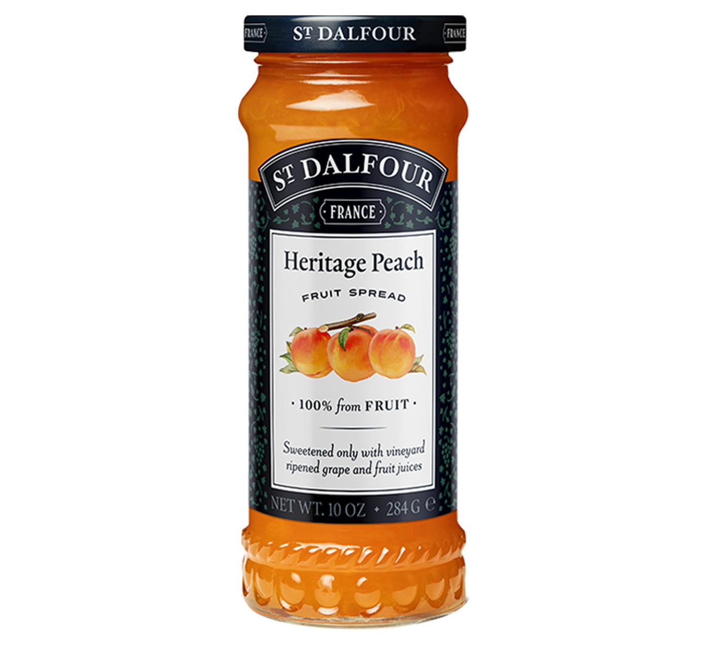 St. Dalfour Heritage Peach Fruit Spread 284g