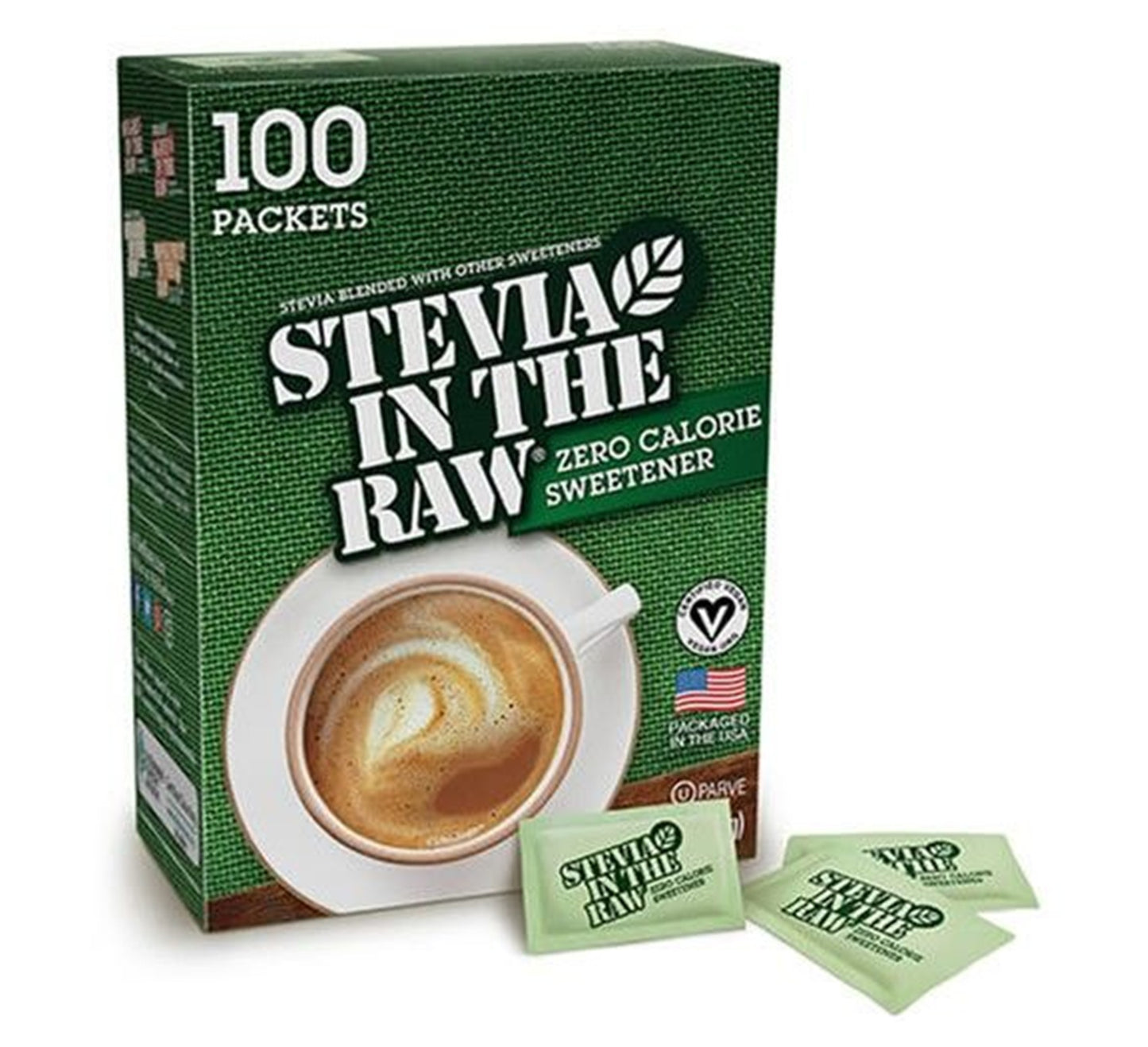 Stevia in the Raw Zero Calories Sweetener Packets 50g