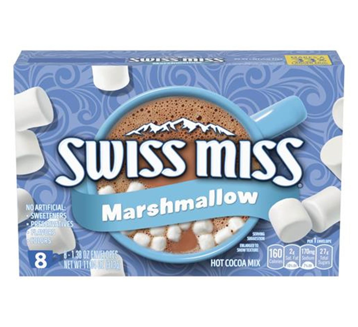 Swiss Miss Milk Chocolate with Marshmallow 313g