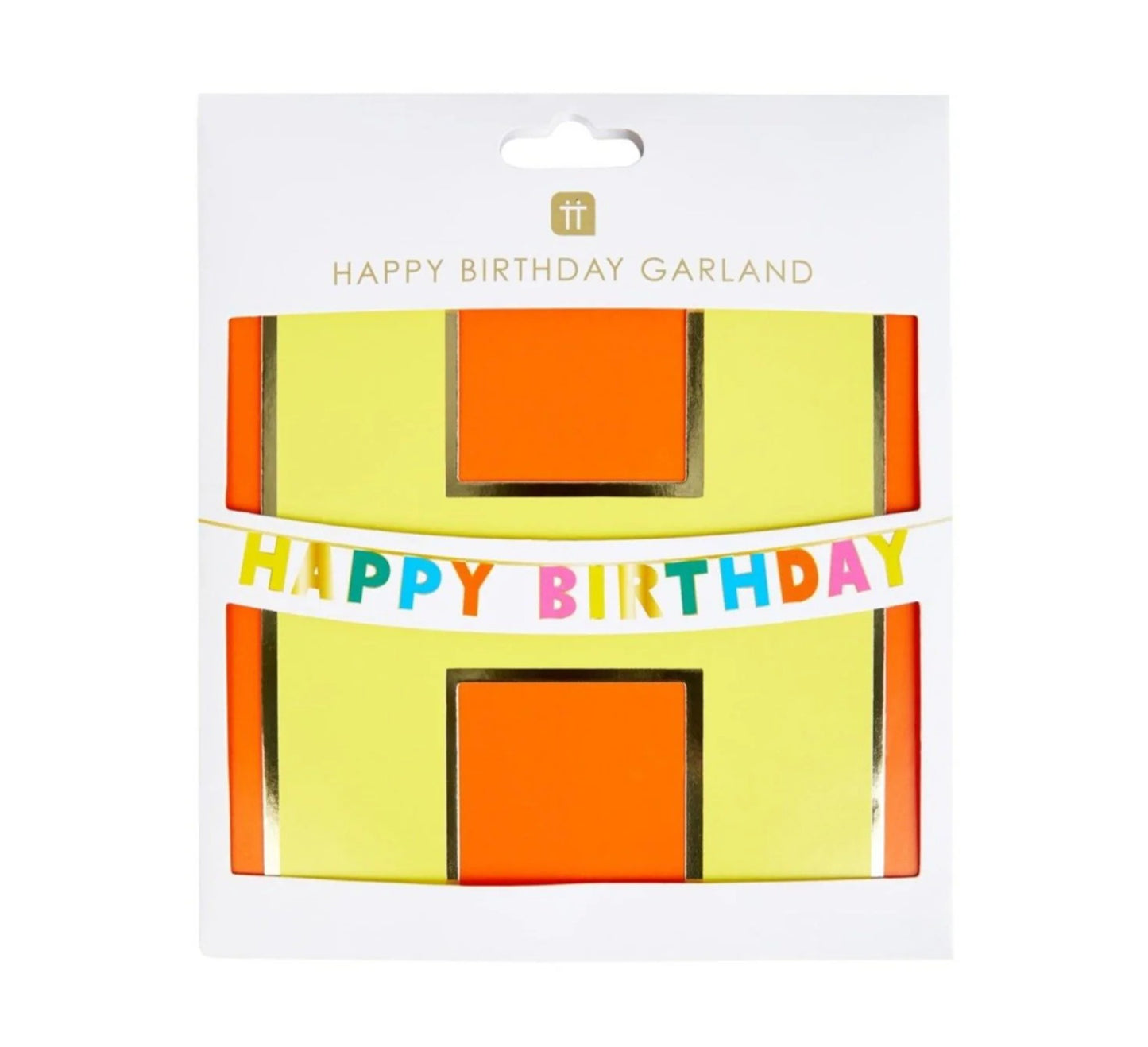 Talking Tables Birthday Brights Rainbow Happy Birthday Garland