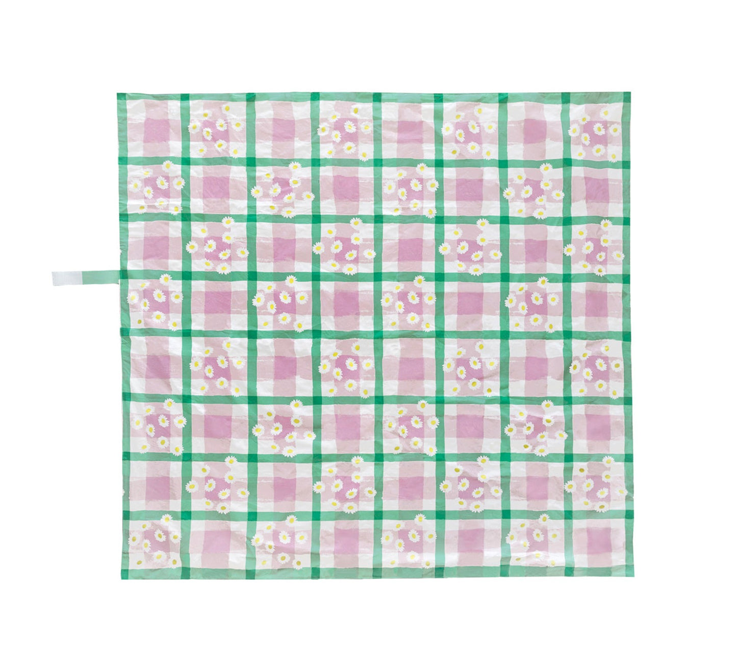 Talking Tables Mellow Gingham Daisy Picnic Blanket