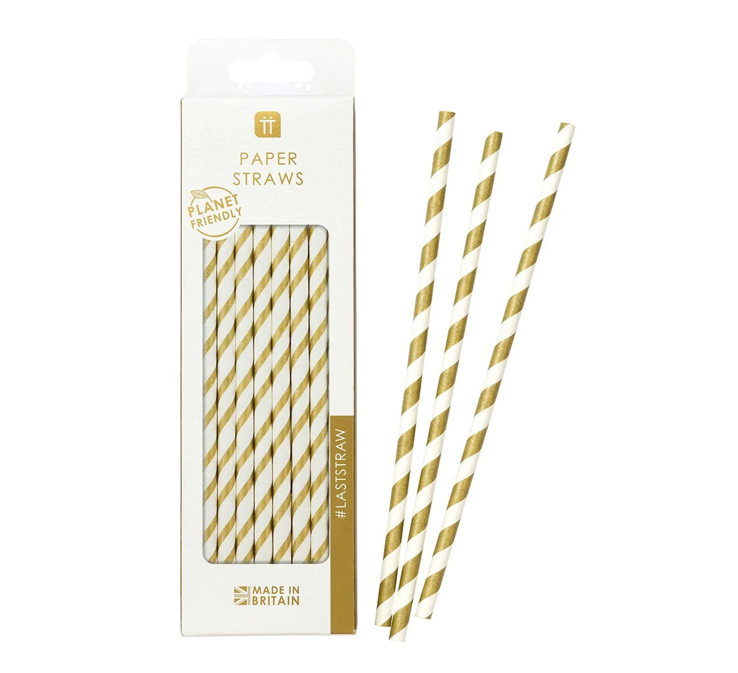 Talking Tables Mix & Match Gold Straws