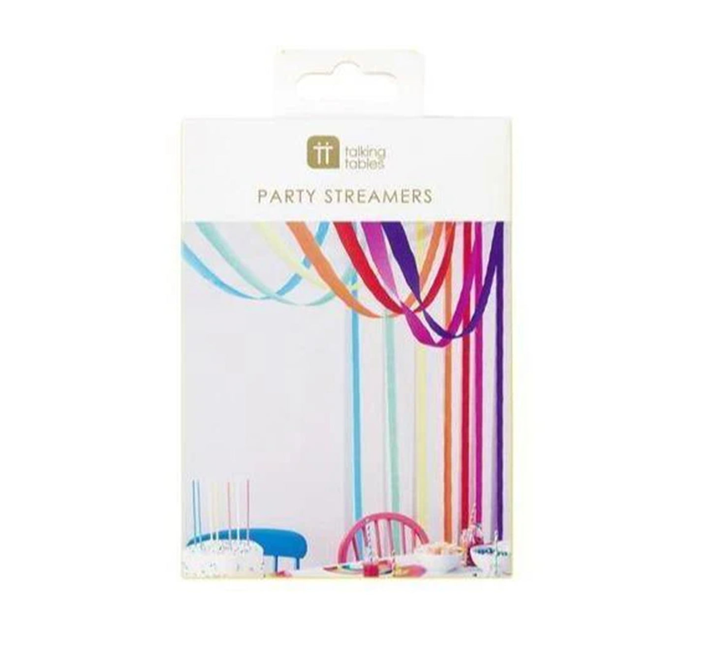 Talking Tables Birthday Brights Rainbow Streamers