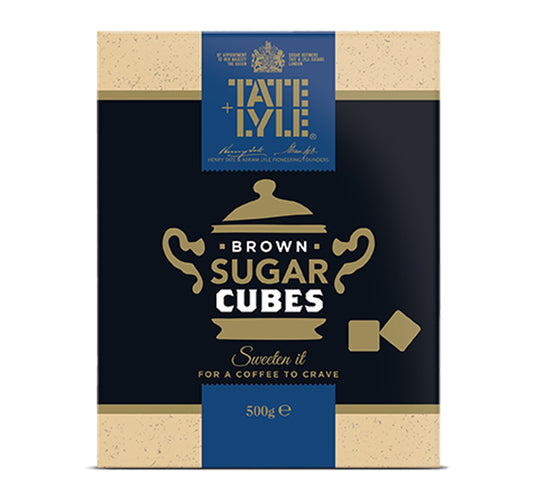 Tate & Lyle Brown Sugar Cubes 500g
