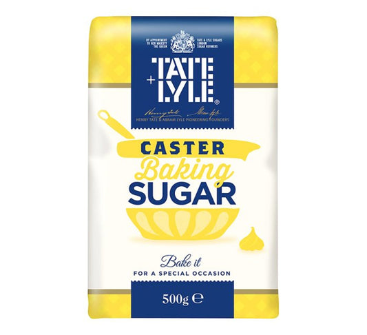 Tate & Lyle Fairtrade Pure Cane Caster Sugar 500g