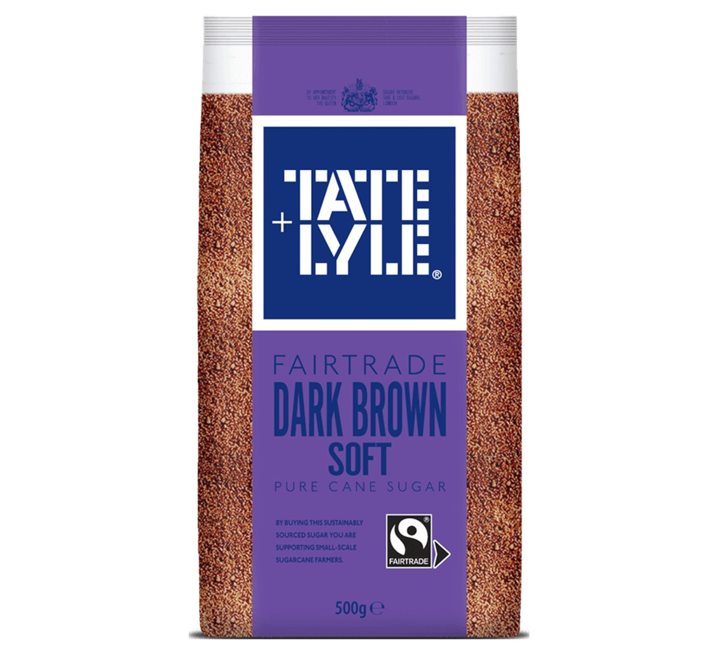 Tate & Lyle Fairtrade Dark Brown Soft Sugar 500g
