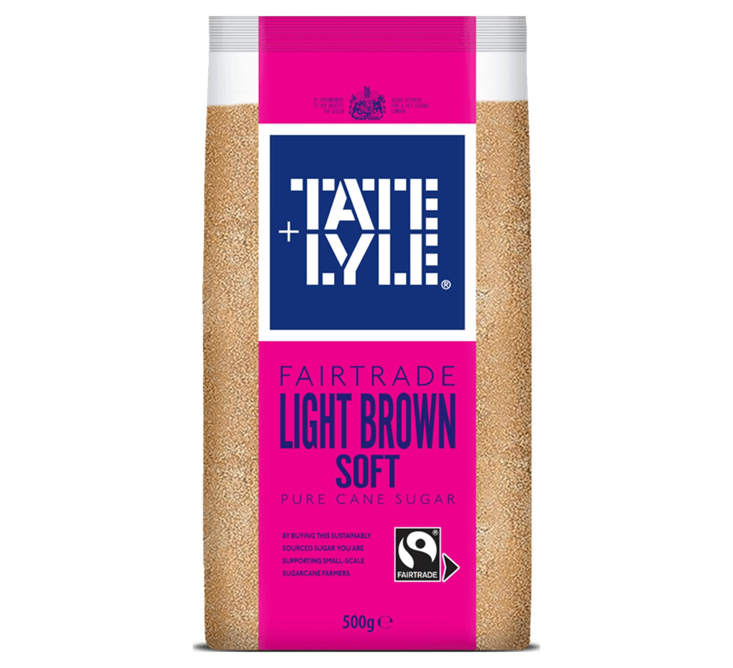 Tate & Lyle Fairtrade Light Brown Soft Sugar 500g
