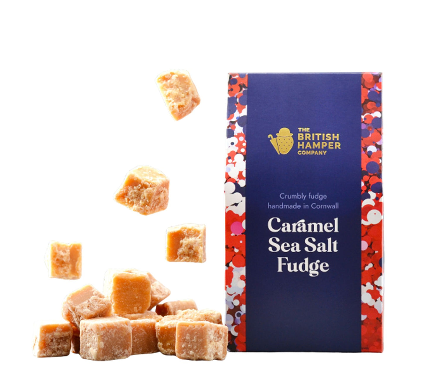 The British Hamper Company Caramel Sea Salt Fudge 150g