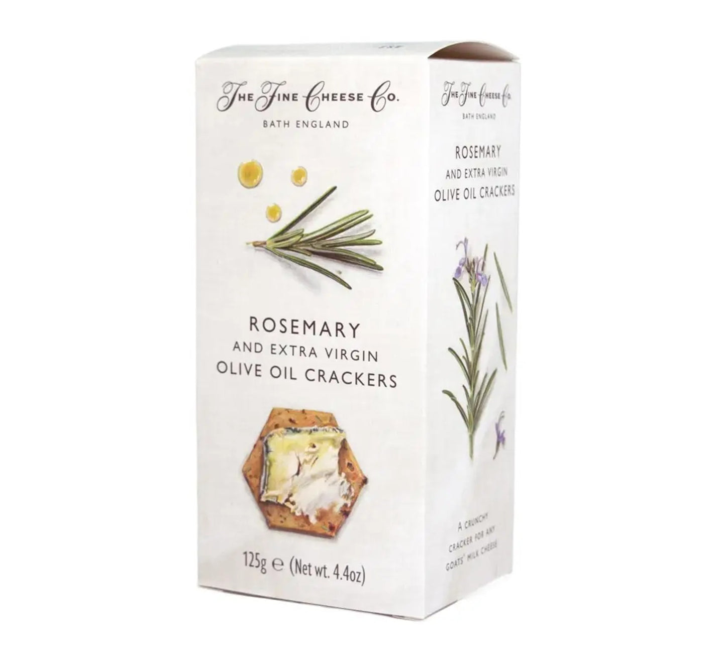The Fine Cheese Co. Rosemary and Extra Virgin Olive Oil Crackers 125g