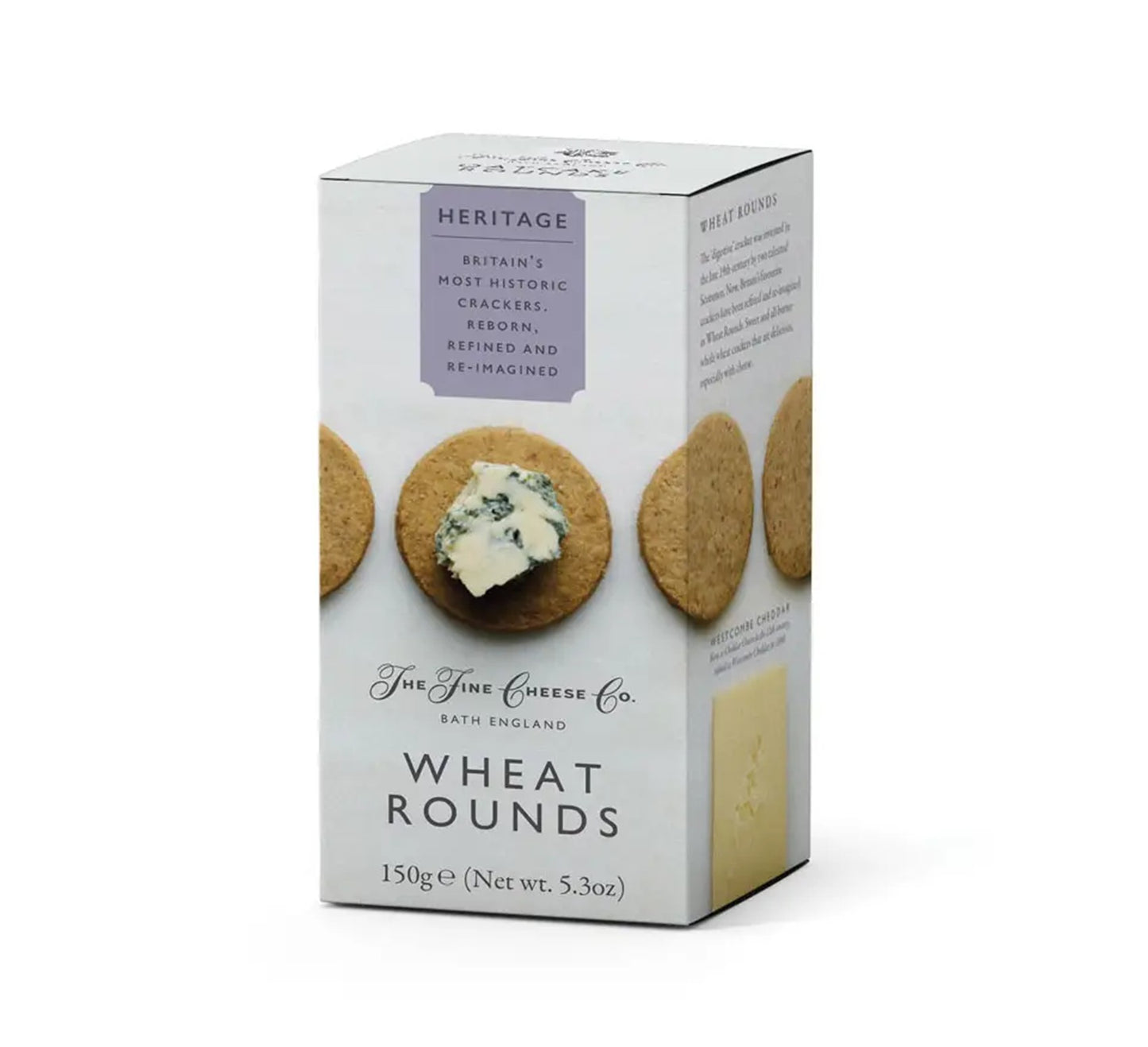 The Fine Cheese Co. The Heritage Range Wheat Rounds 150g