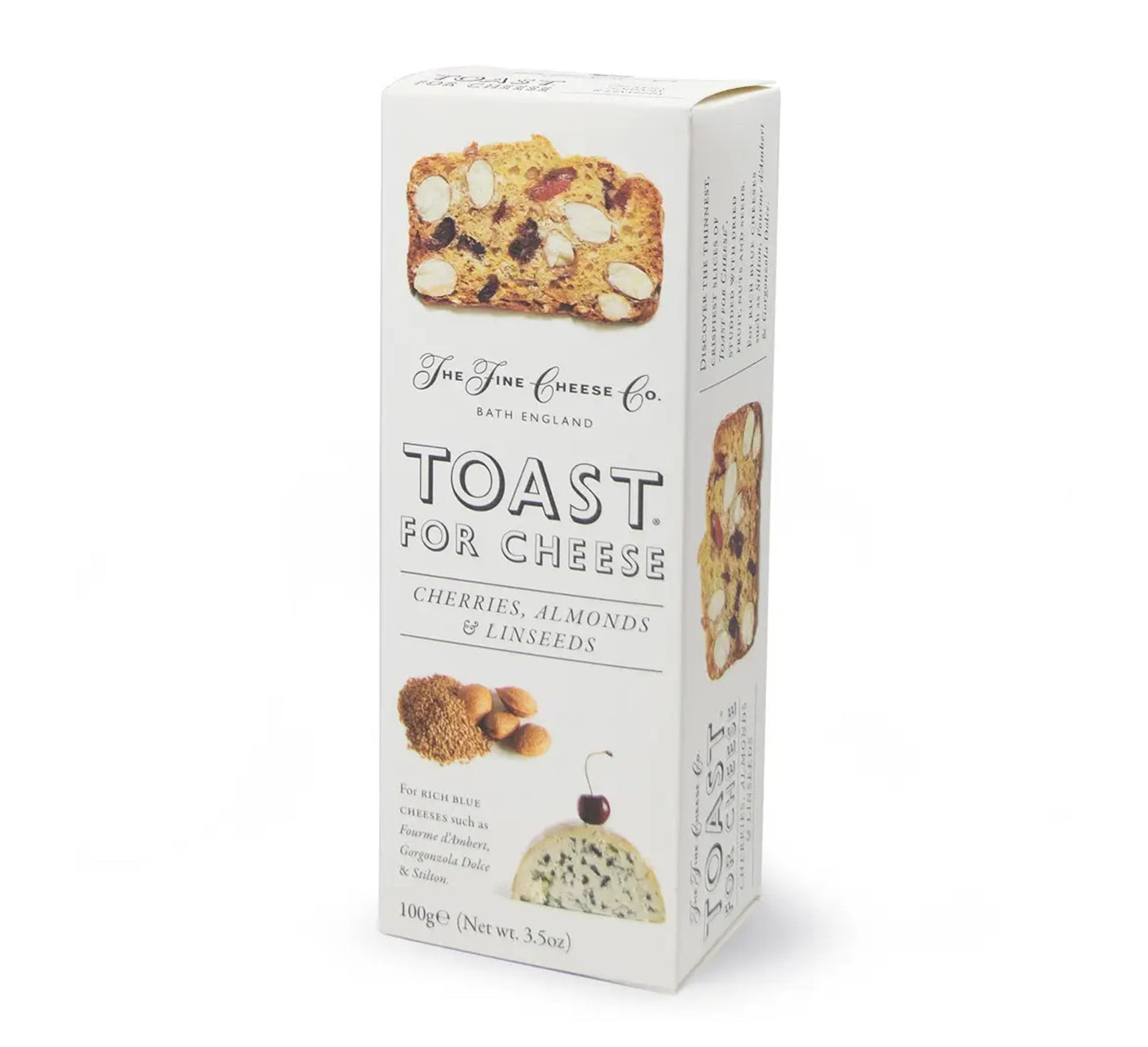 The Fine Cheese Co. Toast for Cheese Cherries, Almonds and Linseeds 100g