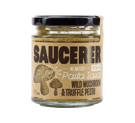 The Saucerer Wild Mushroom & Truffle Oil Pesto 190g