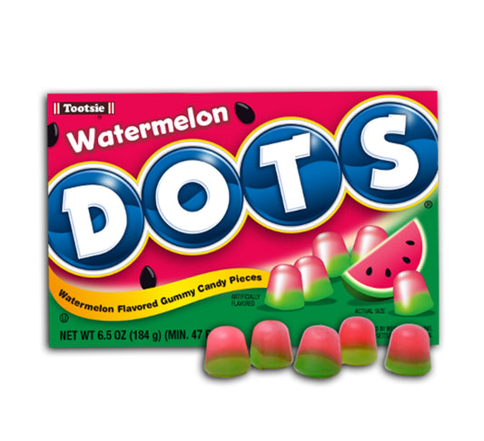 Tootsie Dots Gumdrops Watermelon 184g