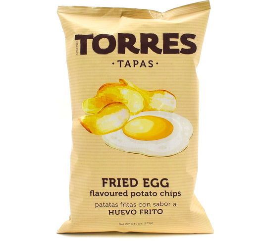 Torres Fried Egg Crisps 125g