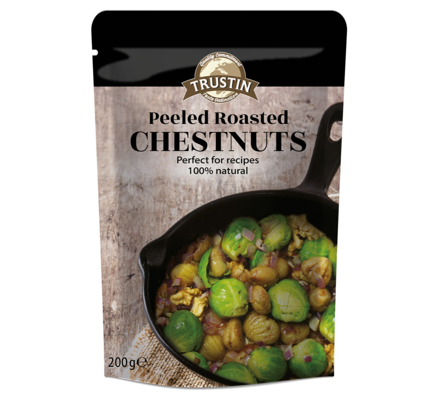 Trustin Peeled Roasted Chestnuts 200g