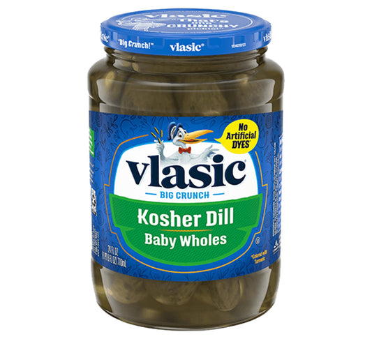 Vlasic Kosher Dill Baby Wholes Pickles 946ml