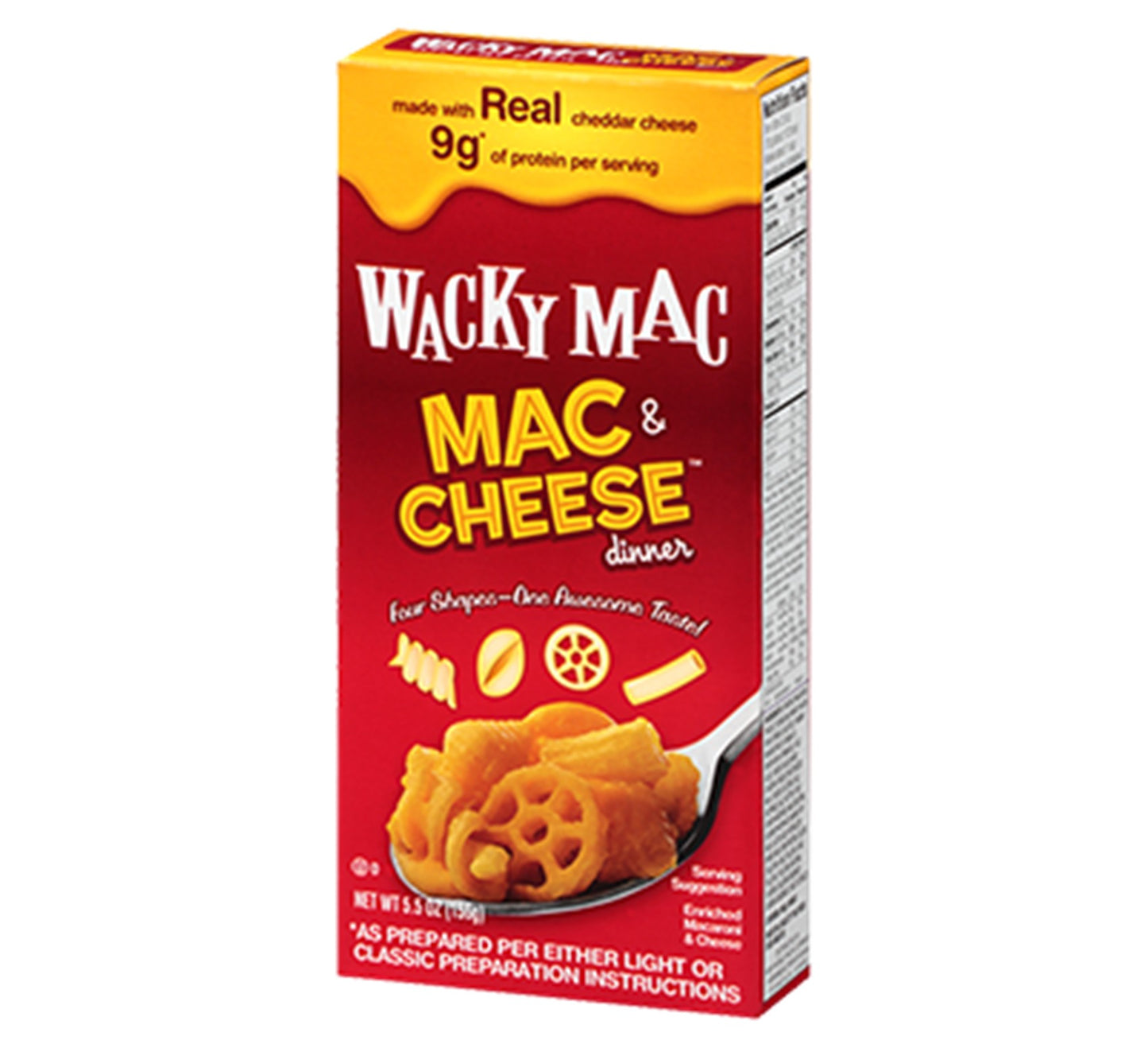 Wacky Mac Macaroni & Cheese 156g