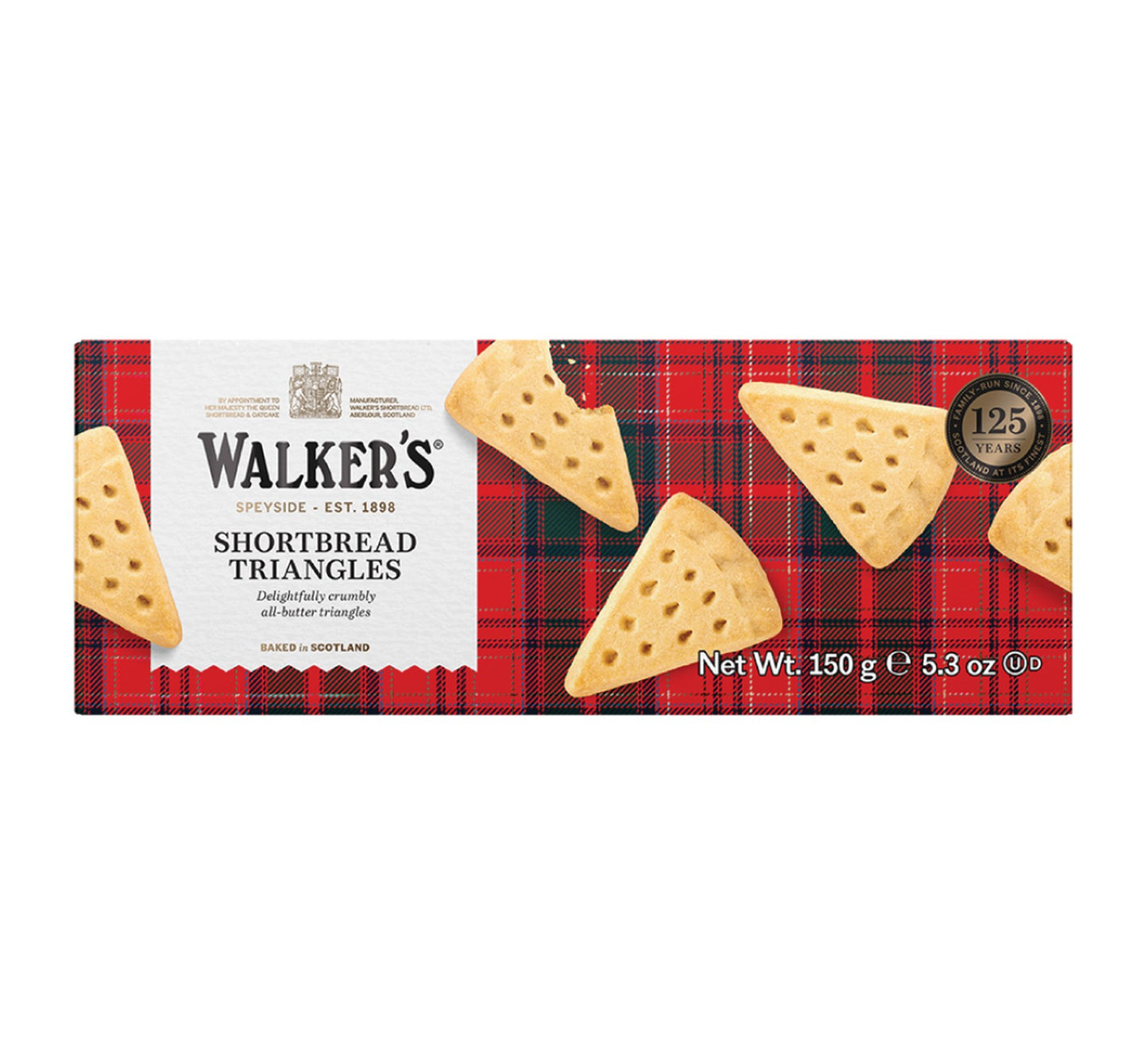 Walker's Shortbread Triangles 150g