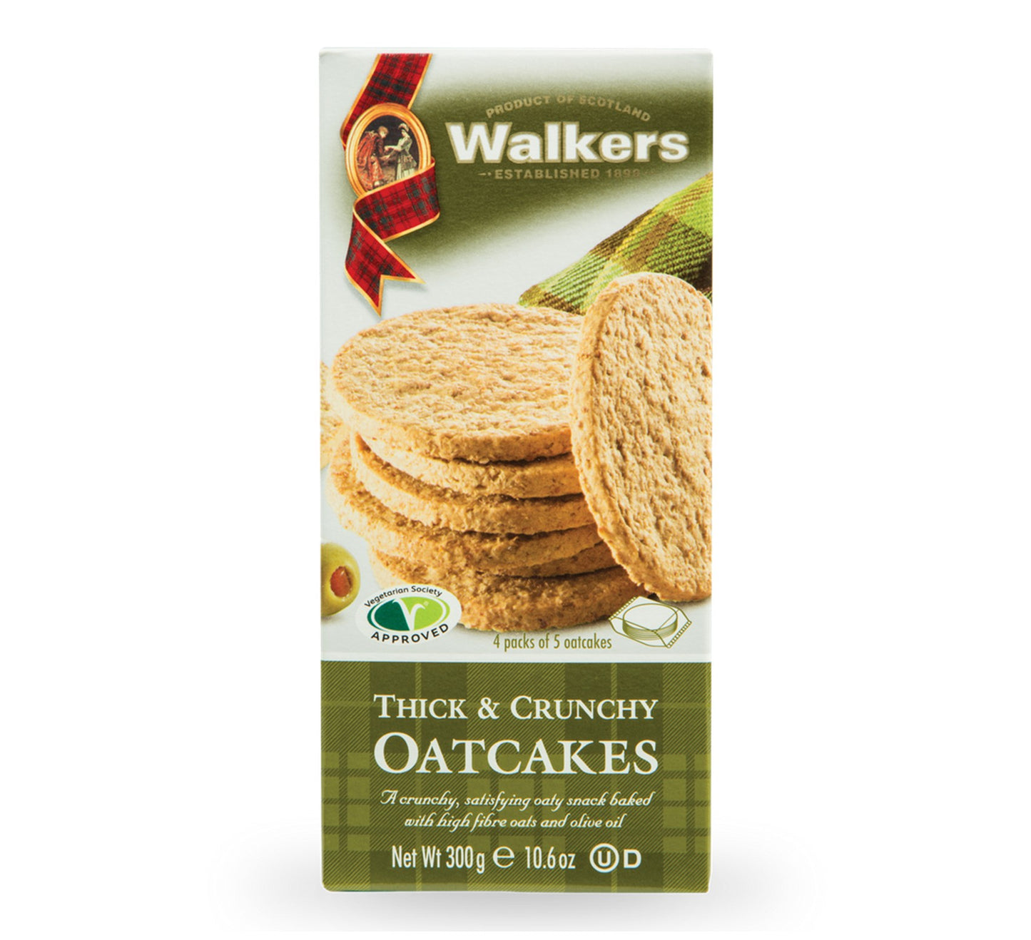 Walker's Thick & Crunchy Oatcakes 280g