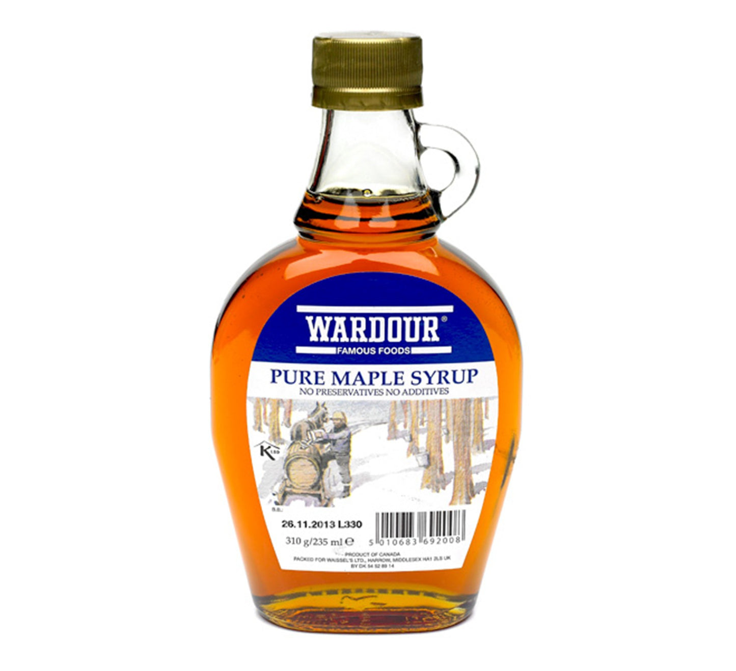 Wardour Pure Maple Syrup 236ml