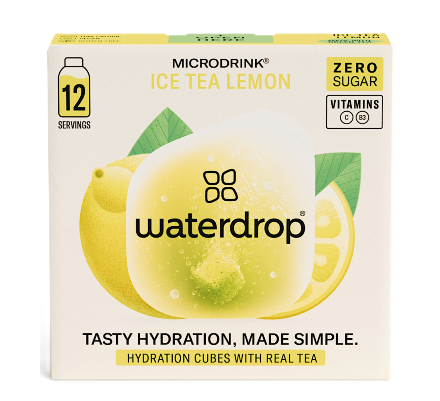 Waterdrop Microdrink Ice Tea Lemon 12's