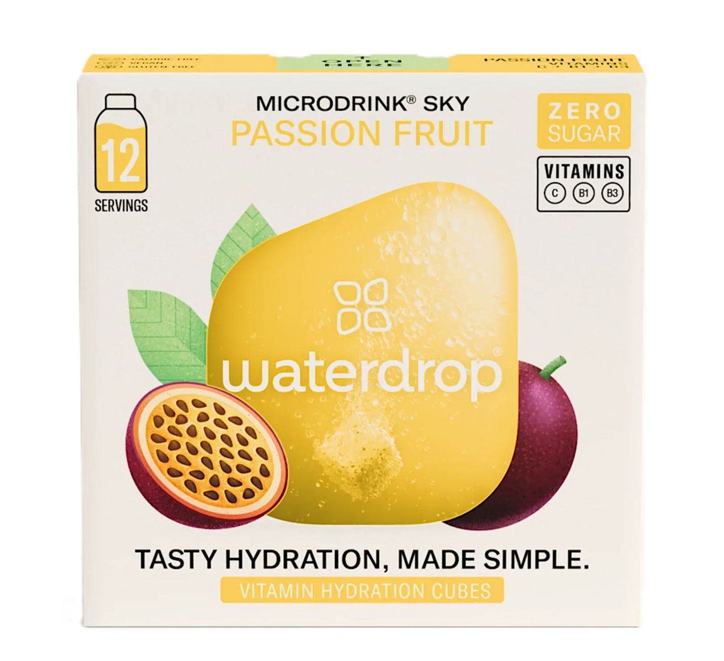 Waterdrop Microdrink Passion Fruit 12's