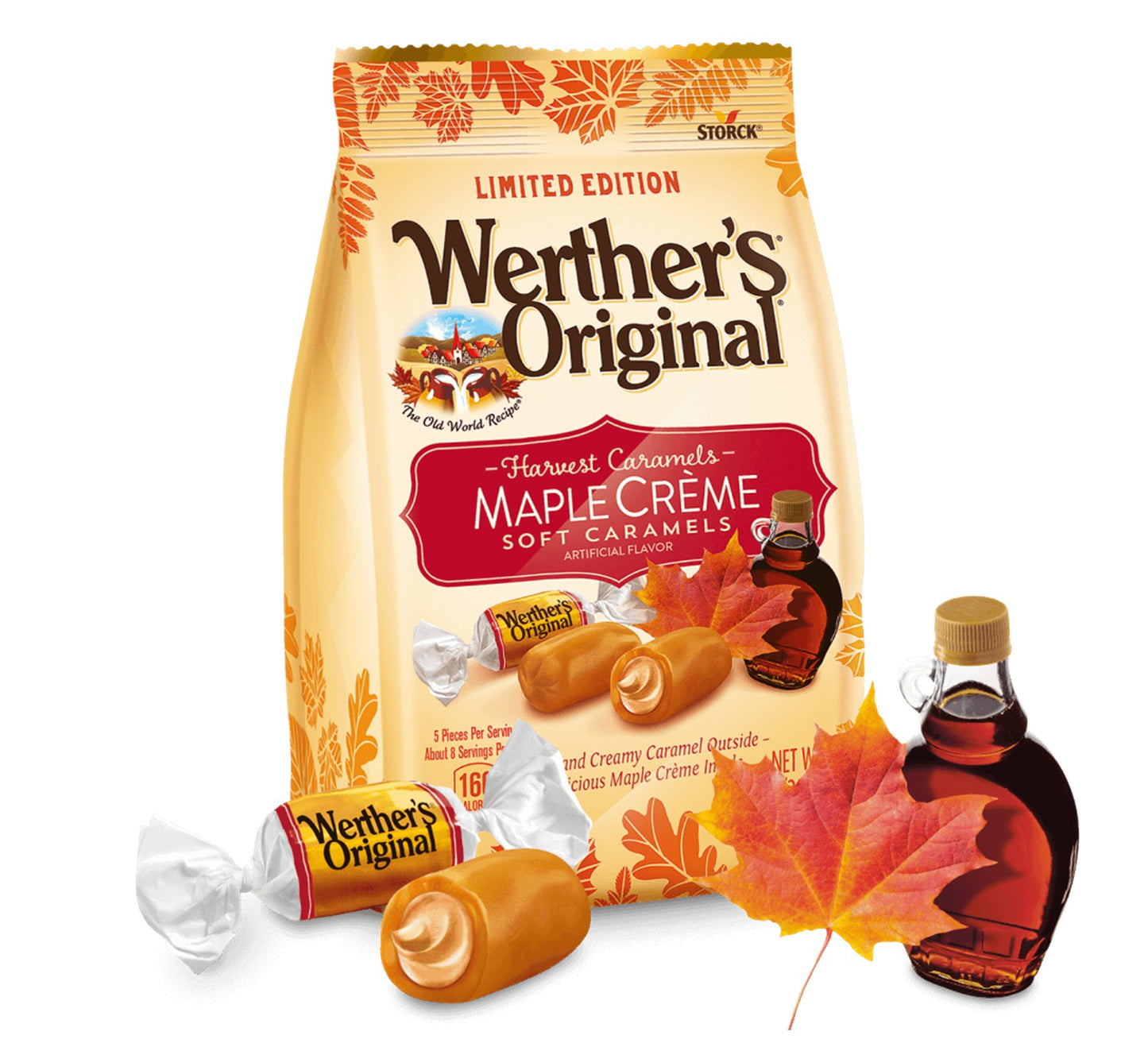 Werther's Original Holiday Caramels  Maple Crème 267g