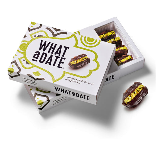What a Date Handpicked Khidri Dates with Pistachio 180g