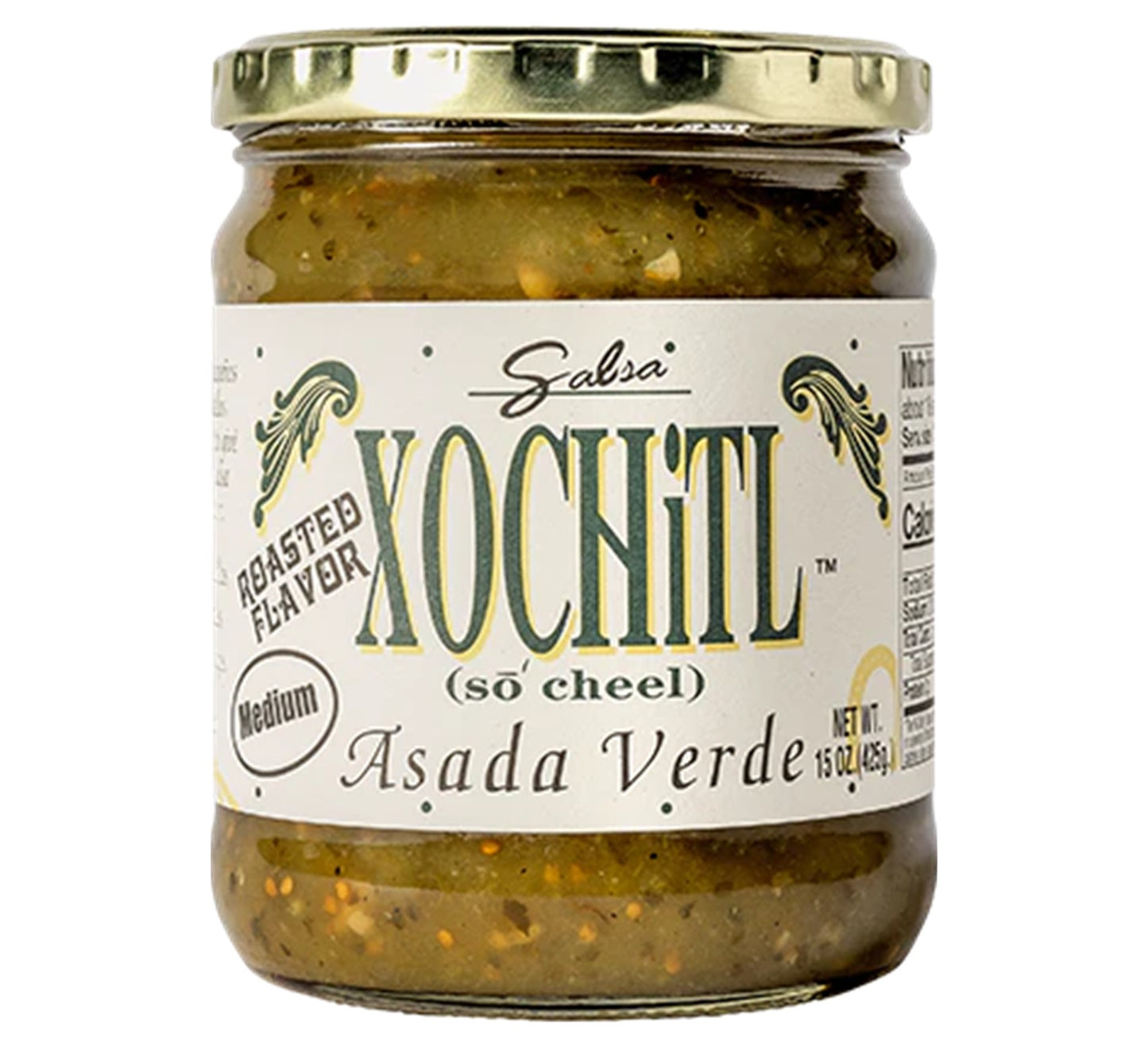 Xochitl Asada Verde Medium Salsa 425g