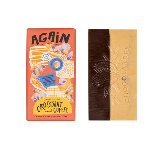 Again by Chocolarder Limited Edition Croissant and Coffee Chocolate Bar 70g