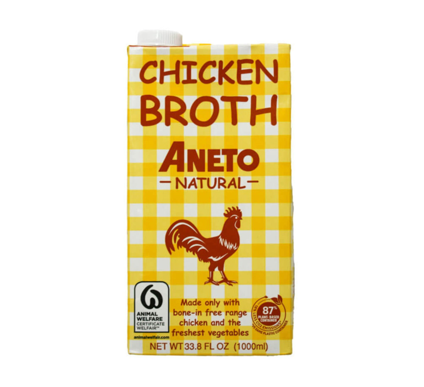 Aneto Natural Chicken Broth 1l
