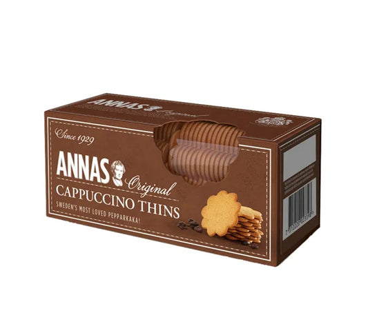 Anna's Cappuccino Thins 150g