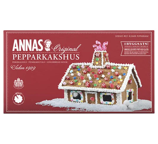 Annas Pepparkakshus Gingerbread House Kit 320g