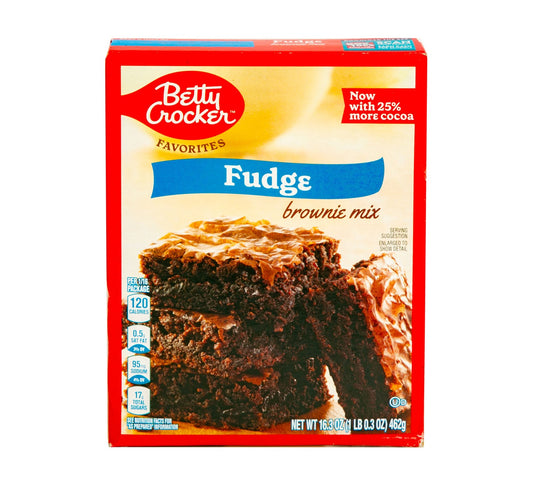 Betty Crocker Fudge Brownie Mix 462g