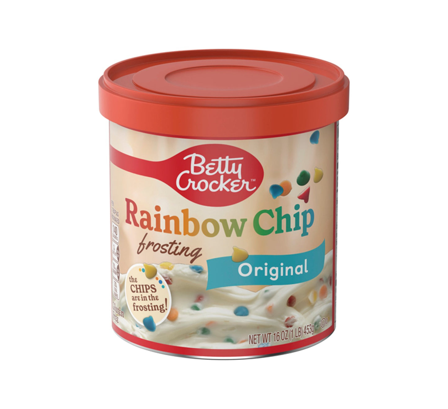 Betty Crocker Rich and Creamy Rainbow Chip Frosting 453g