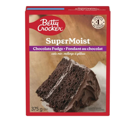 Betty Crocker Super Moist Chocolate Fudge Cake Mix 375g