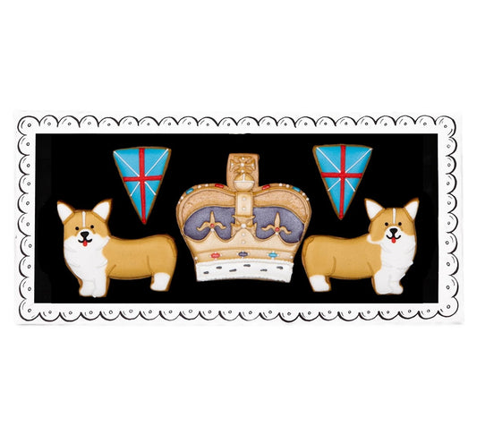 Biscuiteers Corgis Biscuit Letterbox 60g