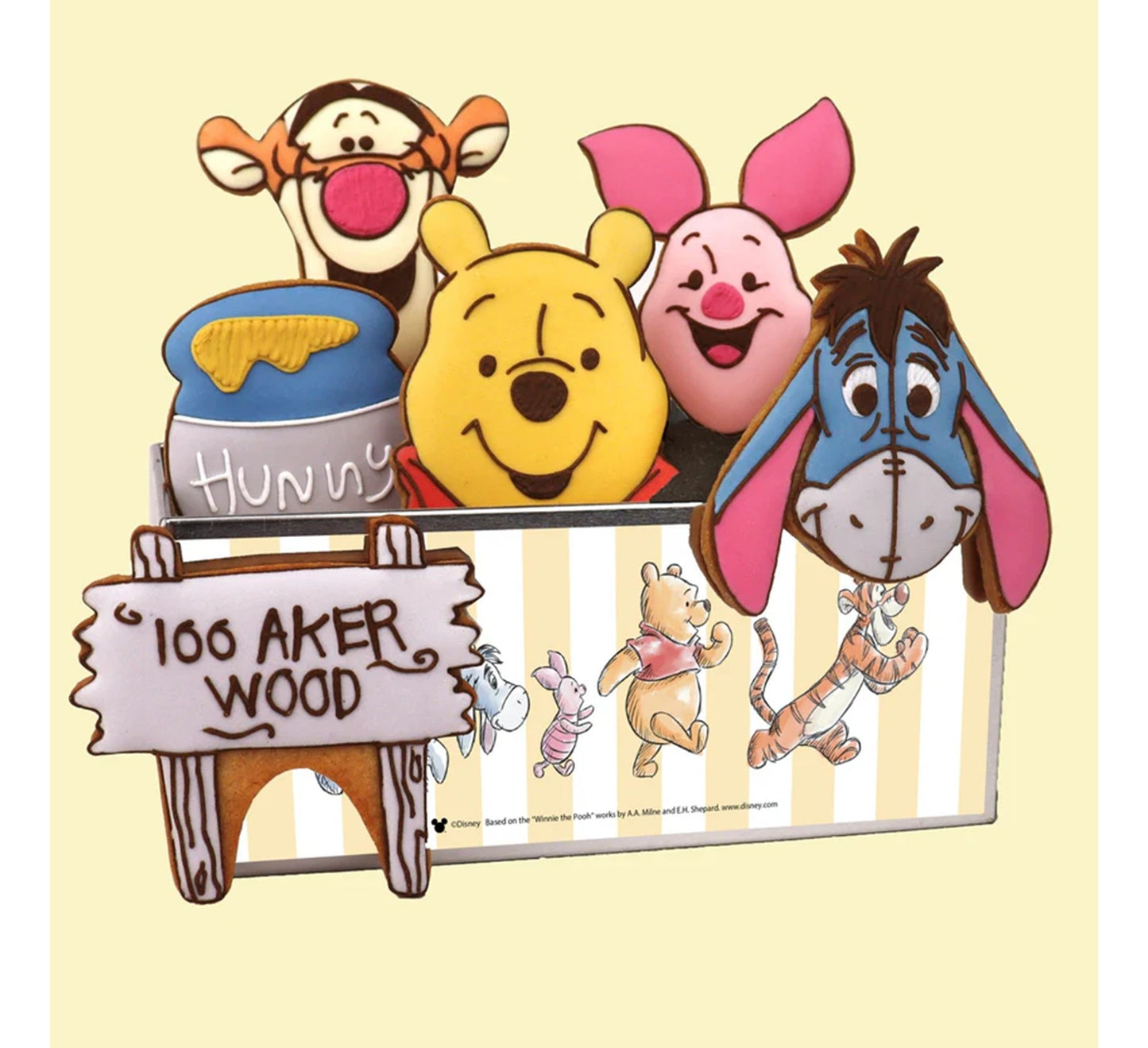 Biscuiteers Disney Winnie the Pooh Biscuit Tin 105g